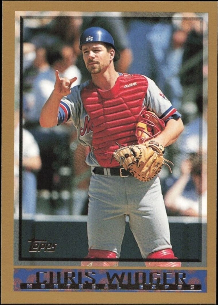 1998 Topps Chris Widger #237 trading card