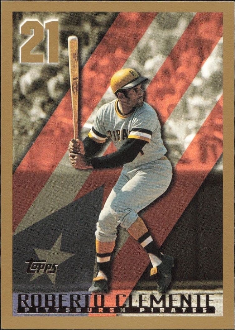 1998 Topps Roberto Clemente #21 trading card