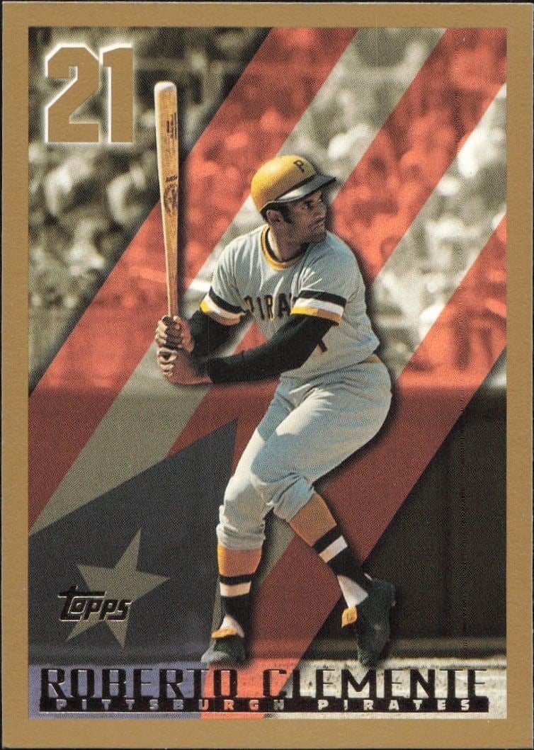 1998 Topps Roberto Clemente #21 trading card