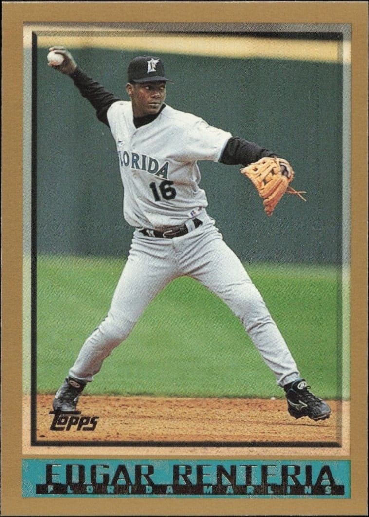 1998 Topps Edgar Renteria #93 trading card