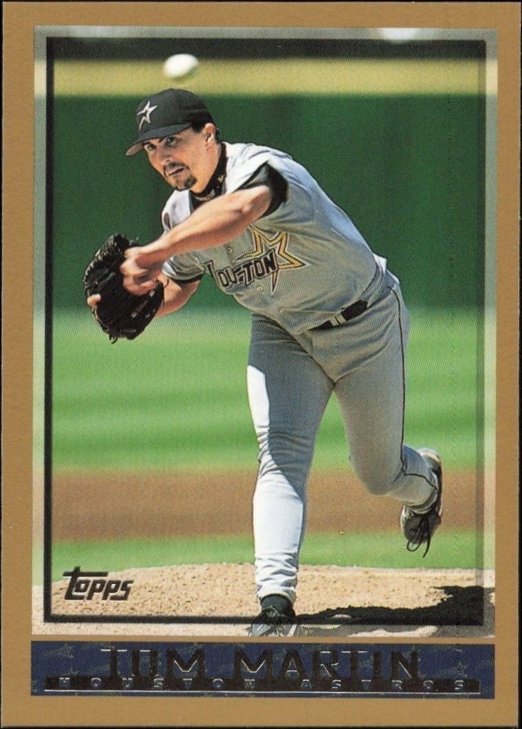 1998 Topps Tom Martin #238 trading card