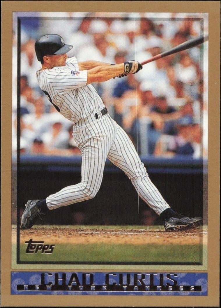 1998 Topps Chad Curtis #406 trading card