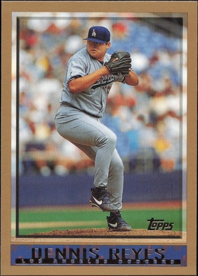 1998 Topps Dennis Reyes #443 trading card