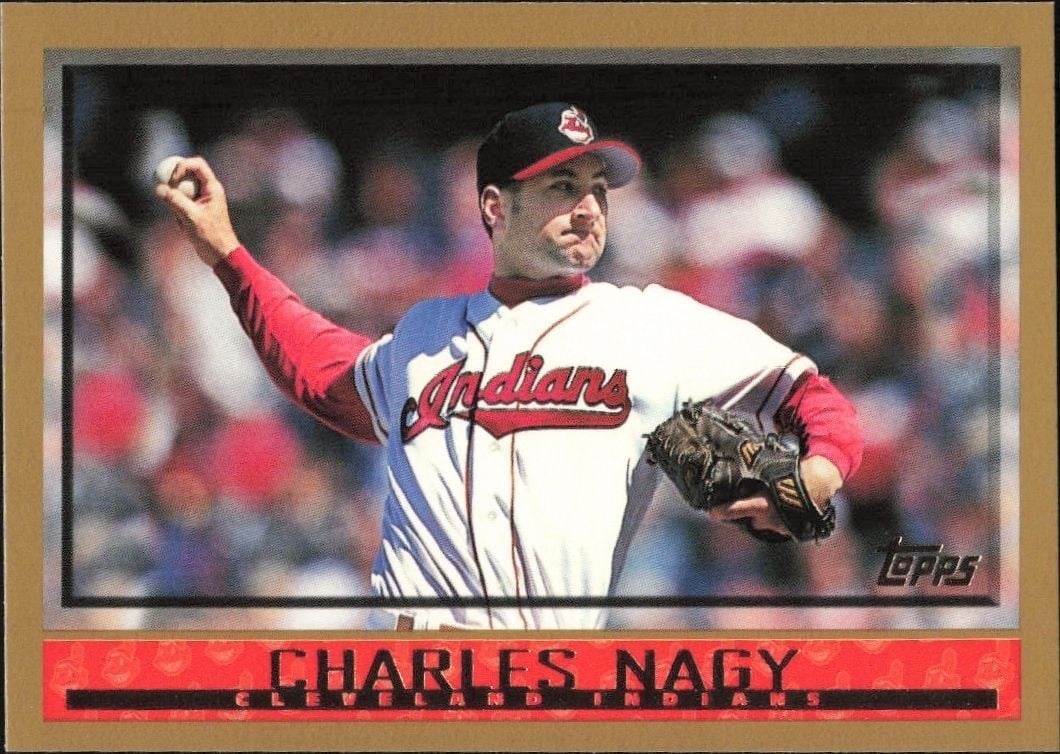 1998 Topps Charles Nagy #85 trading card