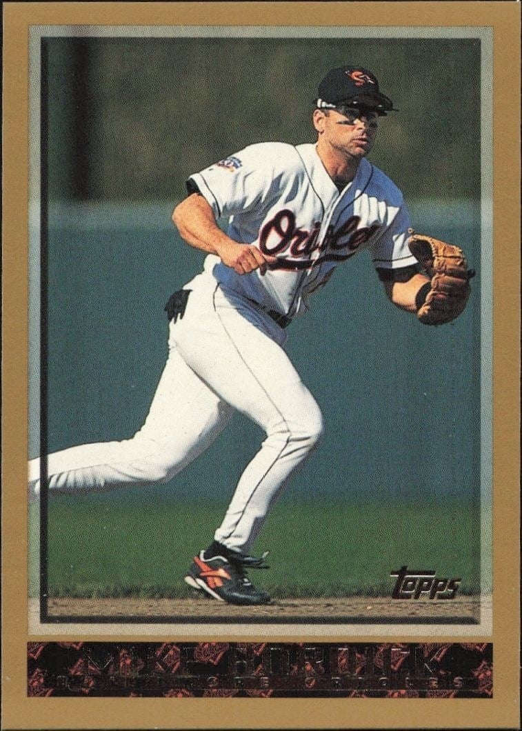 1998 Topps Mike Bordick #18 trading card