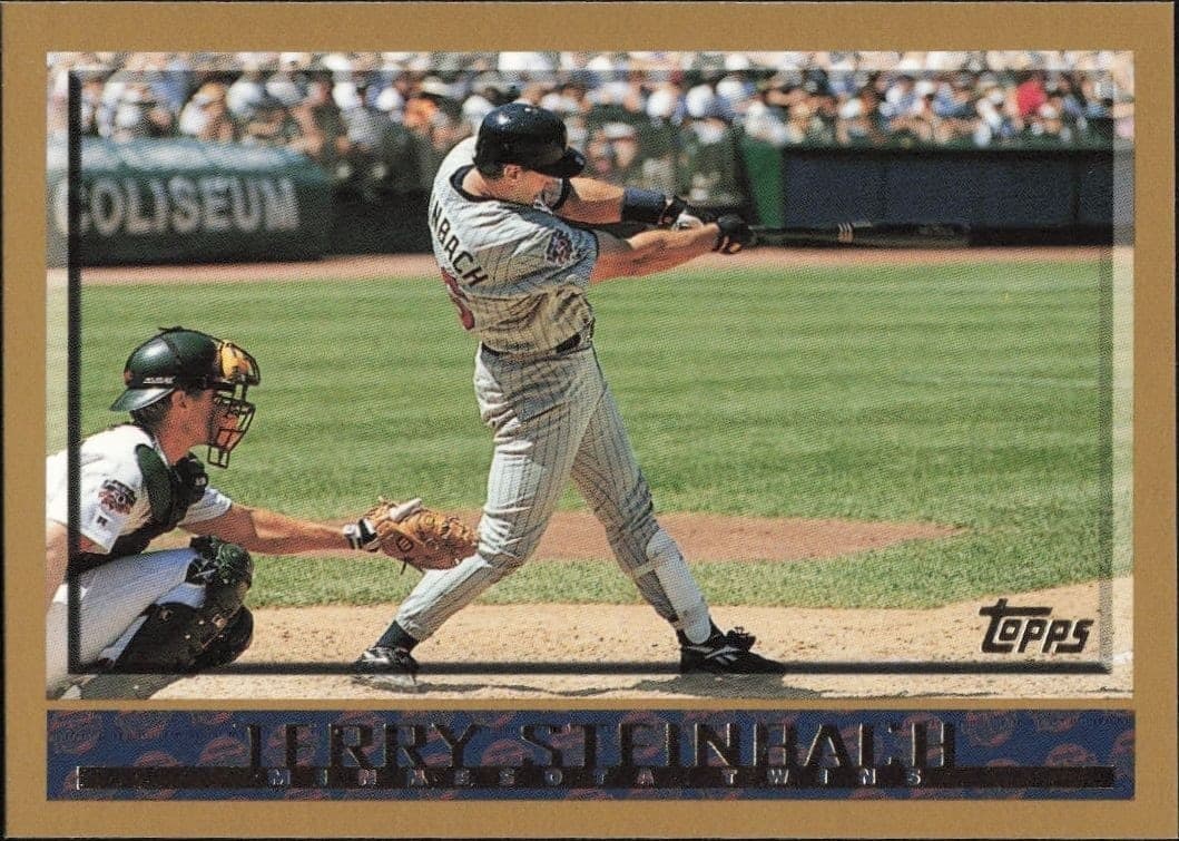 1998 Topps Terry Steinbach #230 trading card