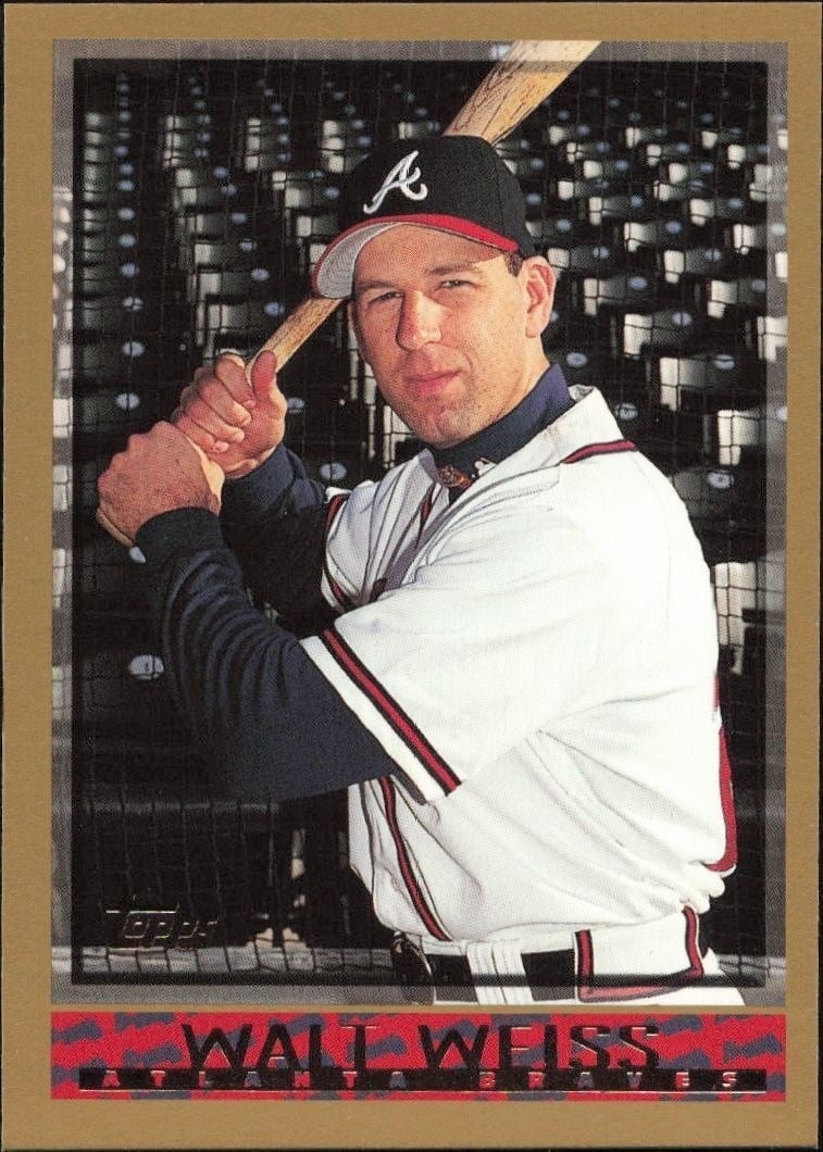 1998 Topps Walt Weiss #456 trading card