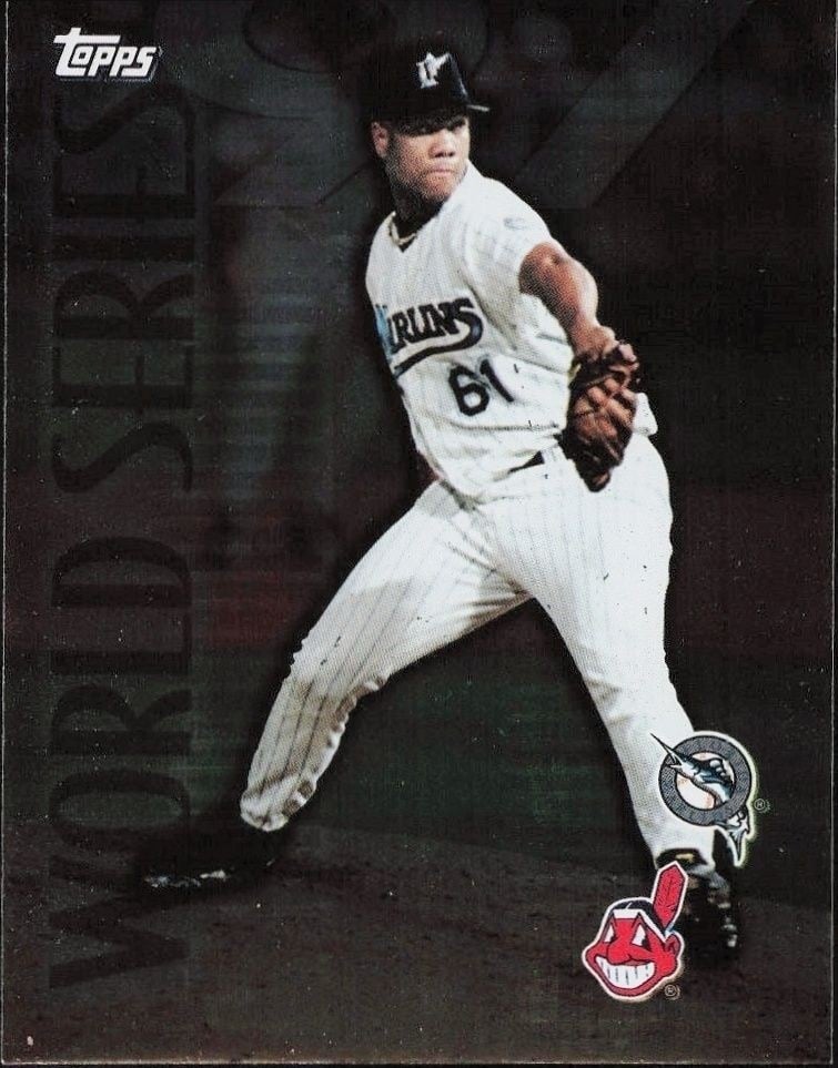 1998 Topps Livan Hernandez #281 trading card