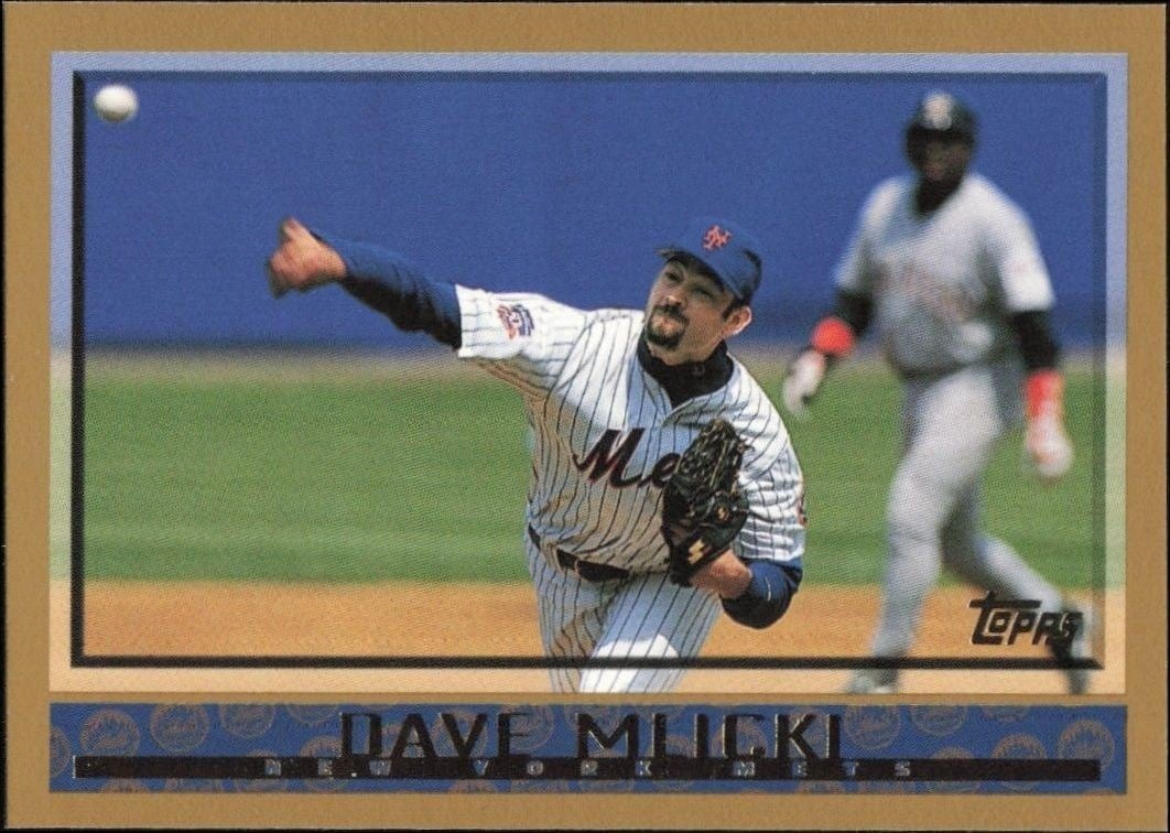 1998 Topps Dave Mlicki #191 trading card