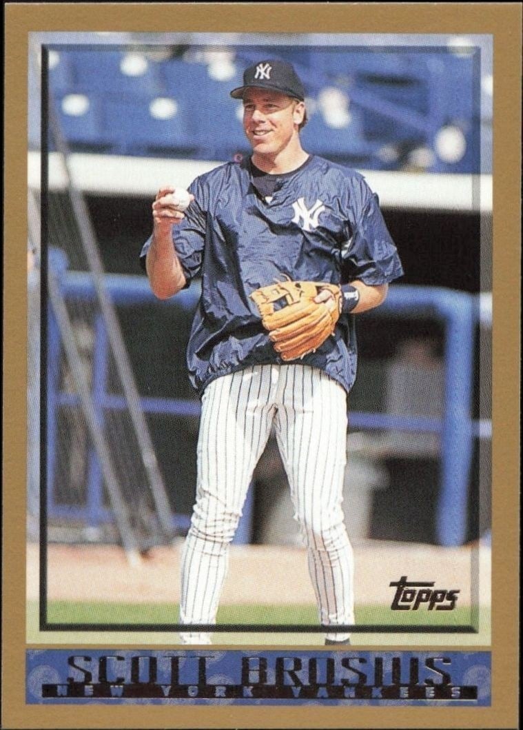 1998 Topps Scott Brosius #405 trading card