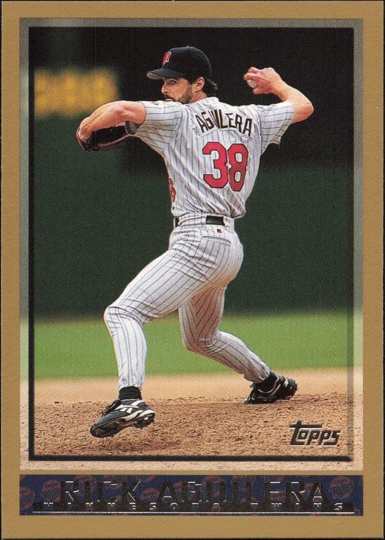 1998 Topps Rick Aguilera #95 trading card