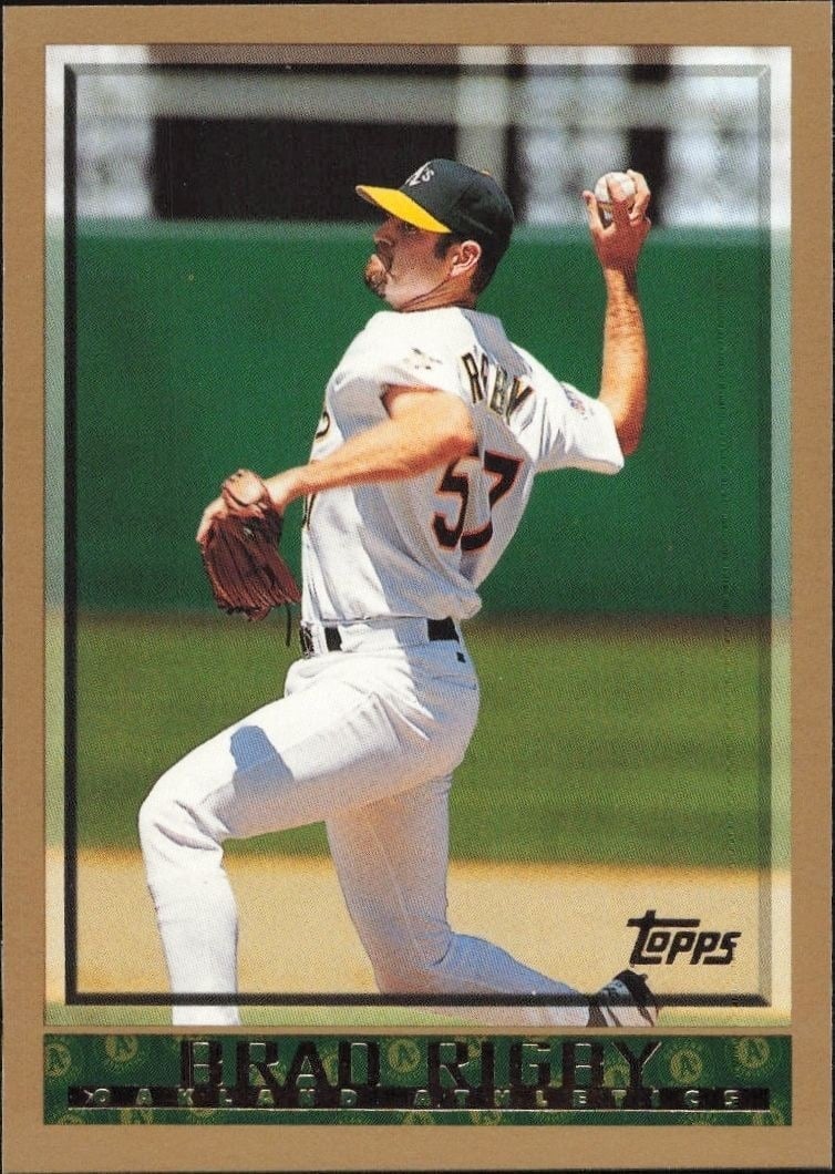 1998 Topps Brad Rigby #415 trading card