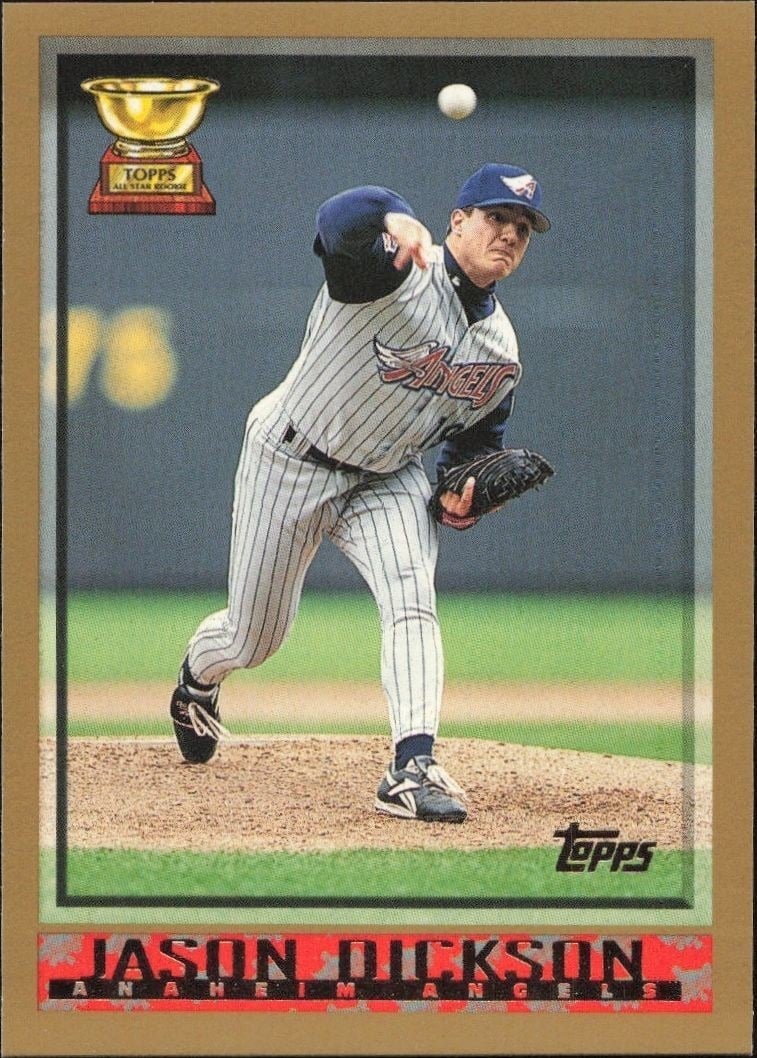 1998 Topps Jason Dickson #129 trading card