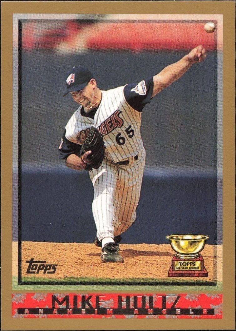 1998 Topps Mike Holtz #185 trading card