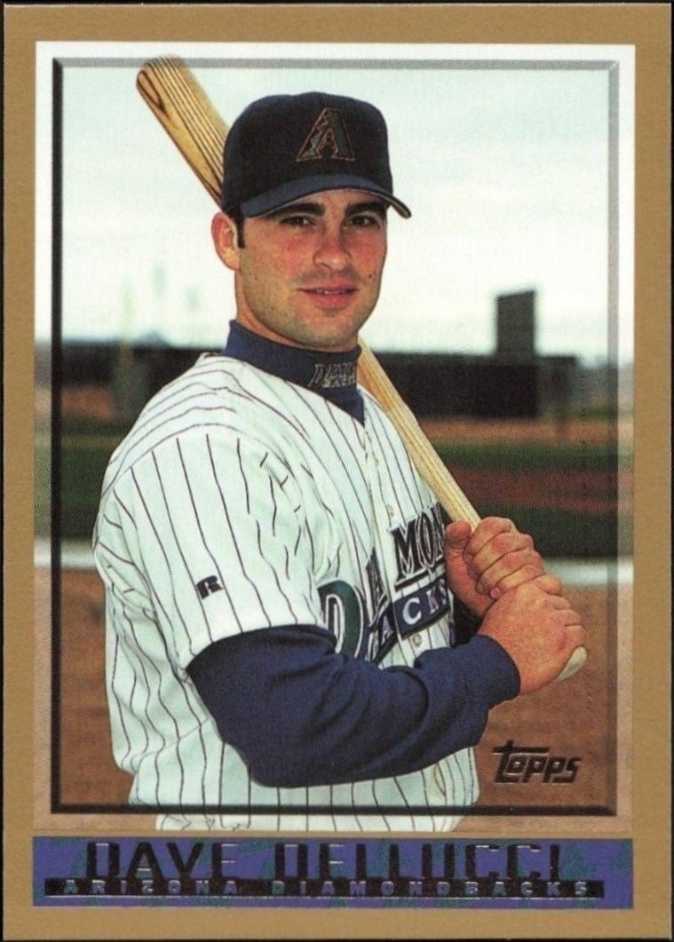 1998 Topps David Dellucci #409 trading card
