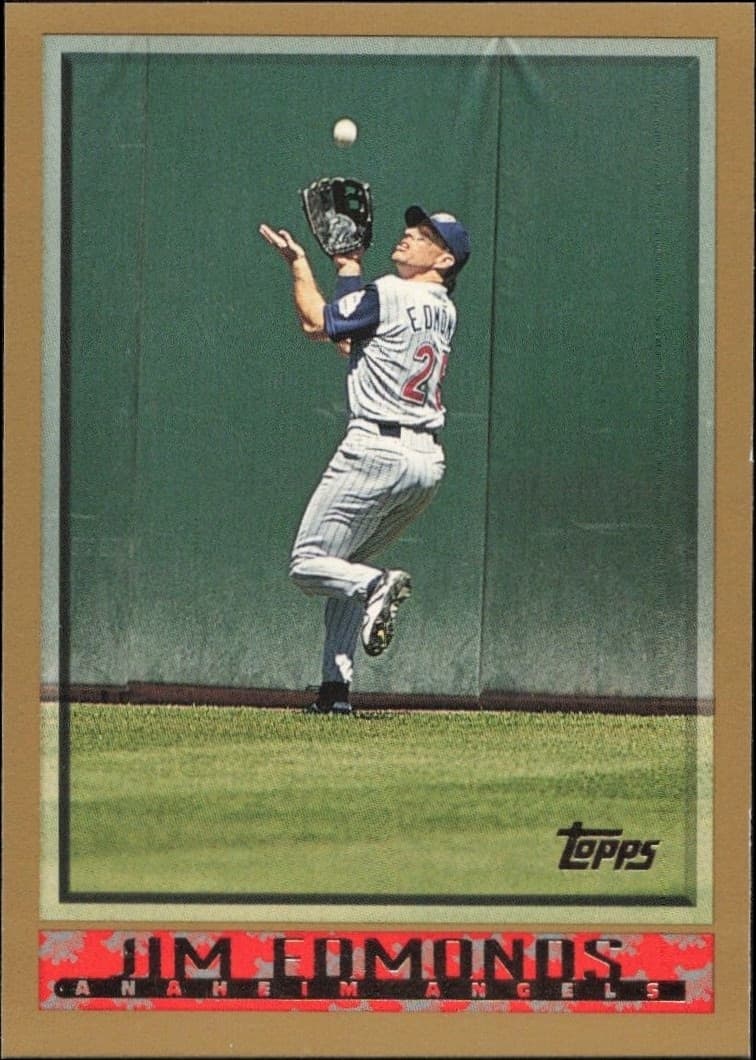 1998 Topps Jim Edmonds #75 trading card