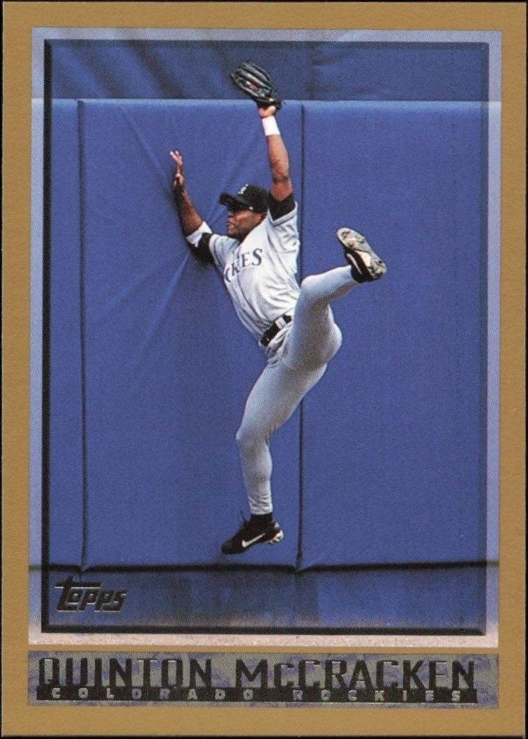 1998 Topps Quinton McCracken #206 trading card