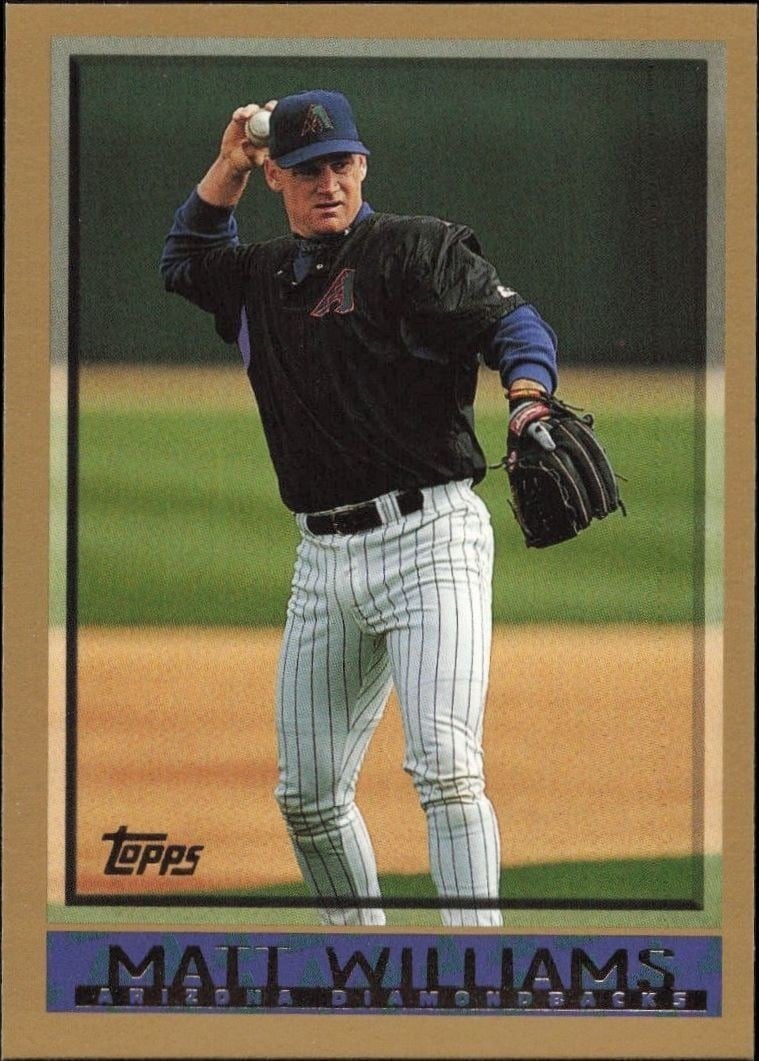 1998 Topps Matt Williams #439 trading card
