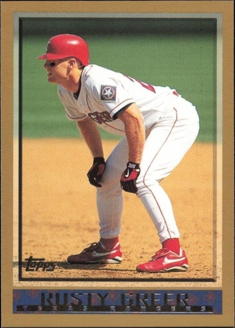 1998 Topps Rusty Greer #220 trading card