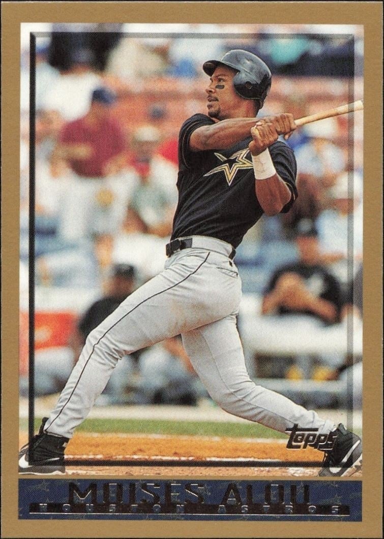 1998 Topps Moises Alou #313 trading card