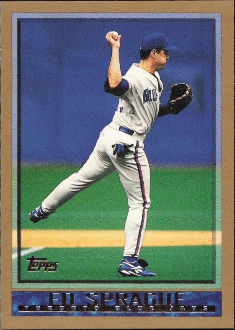 1998 Topps Ed Sprague #428 trading card
