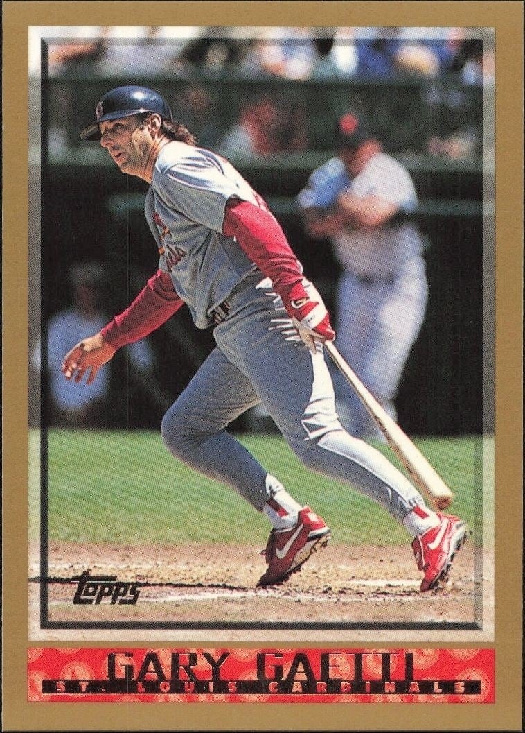 1998 Topps Gary Gaetti #72 trading card