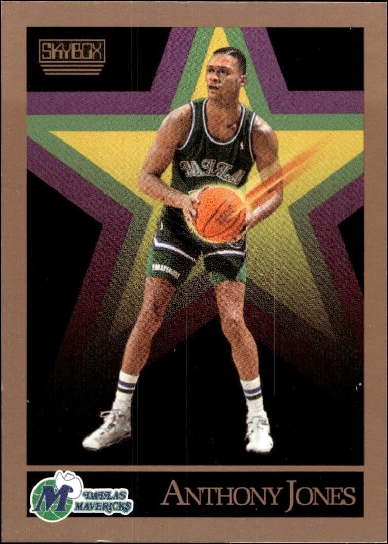 1990-91 Skybox Anthony Jones #65 trading card