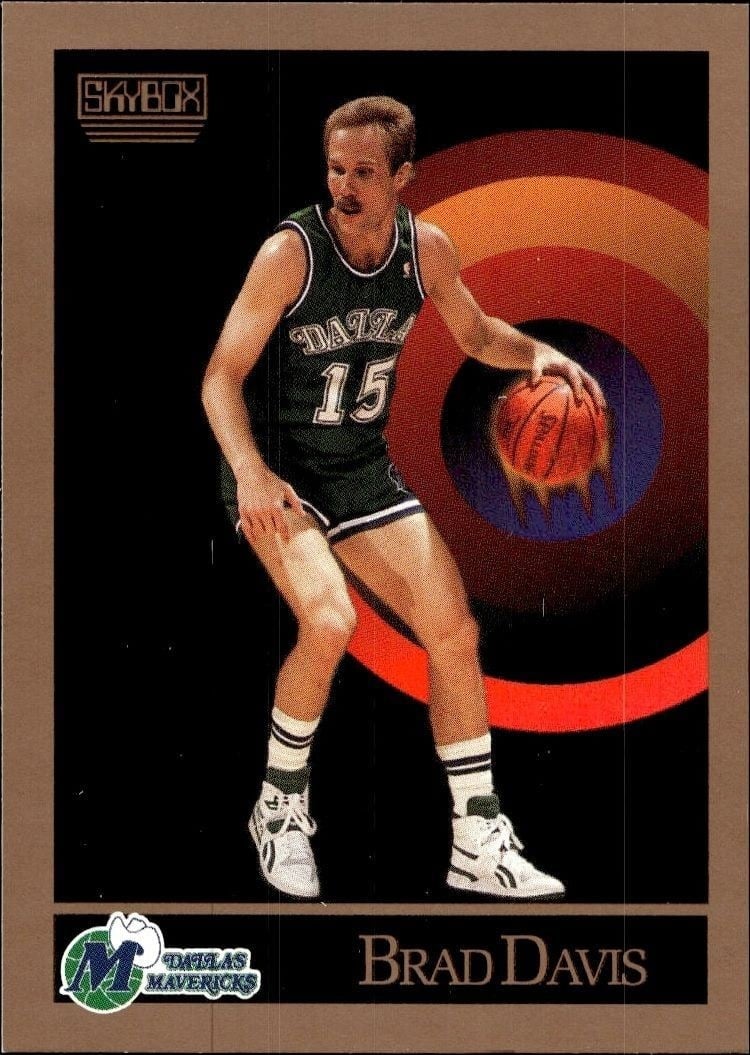 1990-91 Skybox Brad Davis #62 trading card