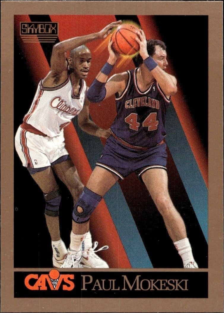 1990-91 Skybox Paul Mokeski #53 trading card