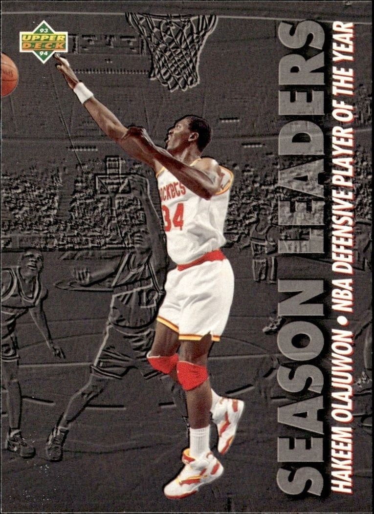 1993-94 Upper-Deck Collector's Choice Hakeem Olajuwon #176 trading card
