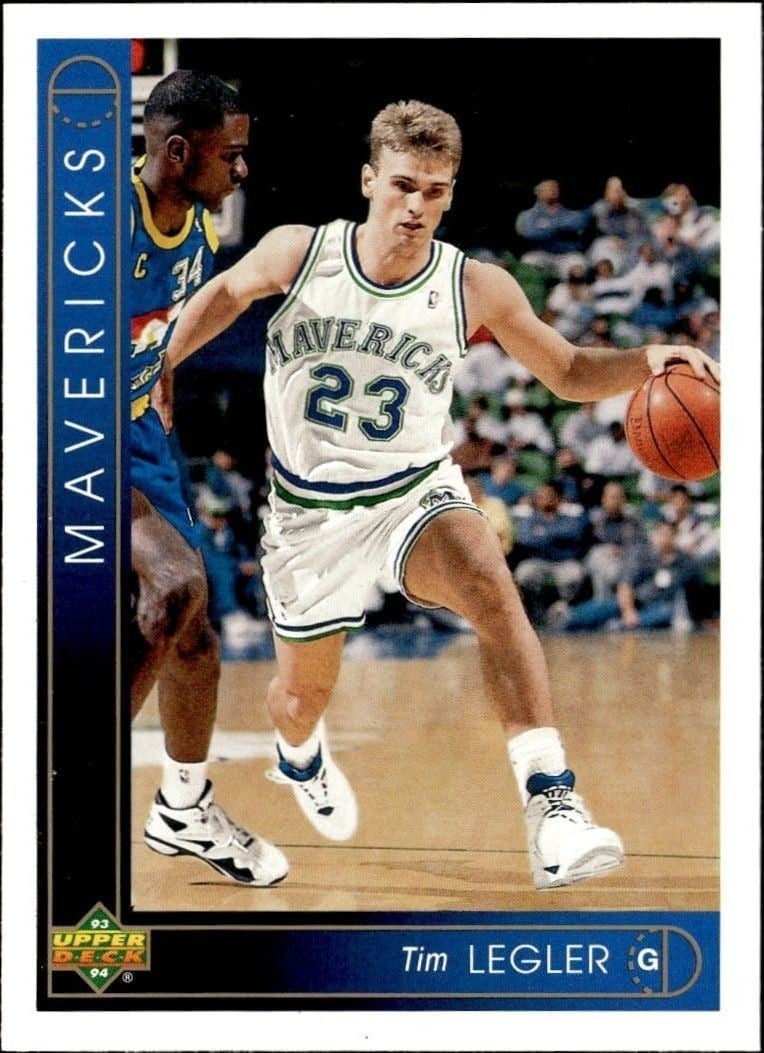 1993-94 Upper-Deck Collector's Choice Tim Legler #152 trading card