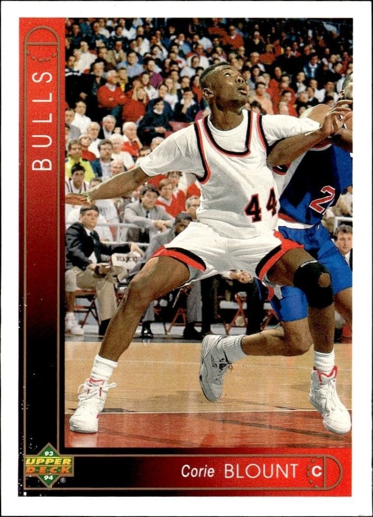 1993-94 Upper-Deck Collector's Choice Corie Blount #165 trading card