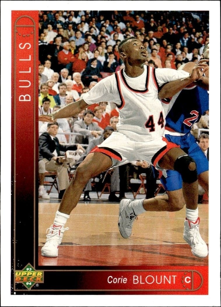 1993-94 Upper-Deck Collector's Choice Corie Blount #165 trading card