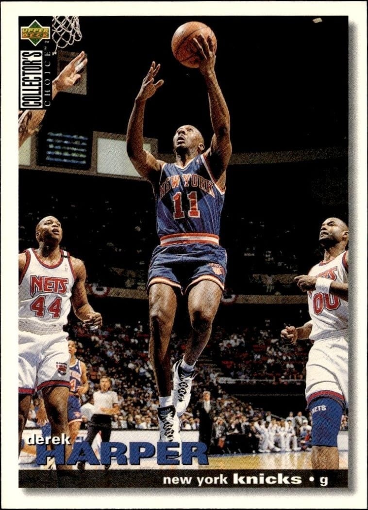 1995-96 Upper-Deck Collector's Choice Derek Harper #14 trading card