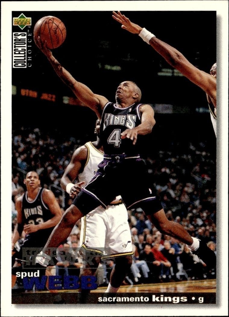 1995-96 Upper-Deck Collector's Choice Spud Webb #44 trading card