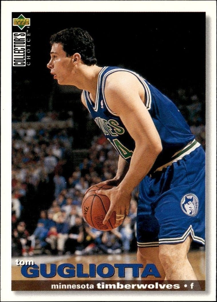 1995-96 Upper-Deck Collector's Choice Tom Gugliotta #57 trading card