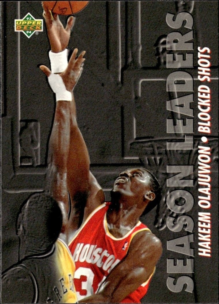1993-94 Upper-Deck Collector's Choice Hakeem Olajuwon #170 trading card