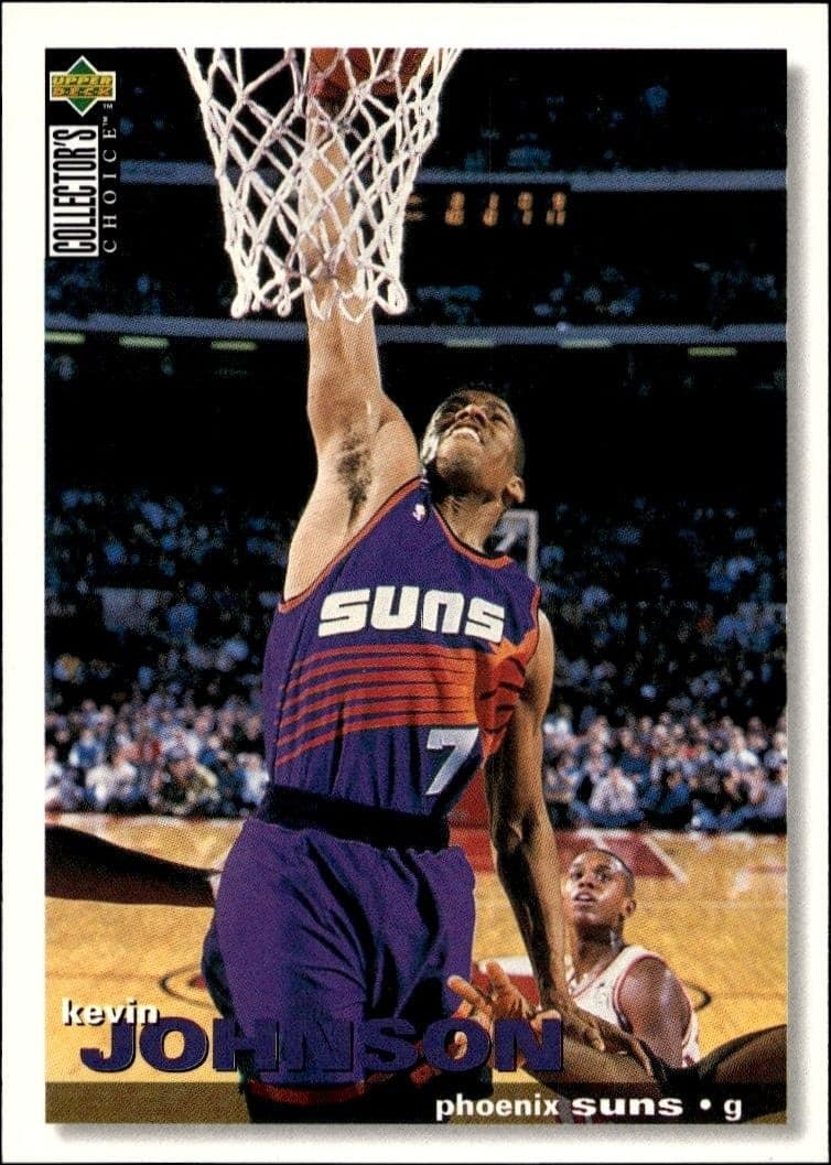 1995-96 Upper-Deck Collector's Choice Kevin Johnson #94 trading card