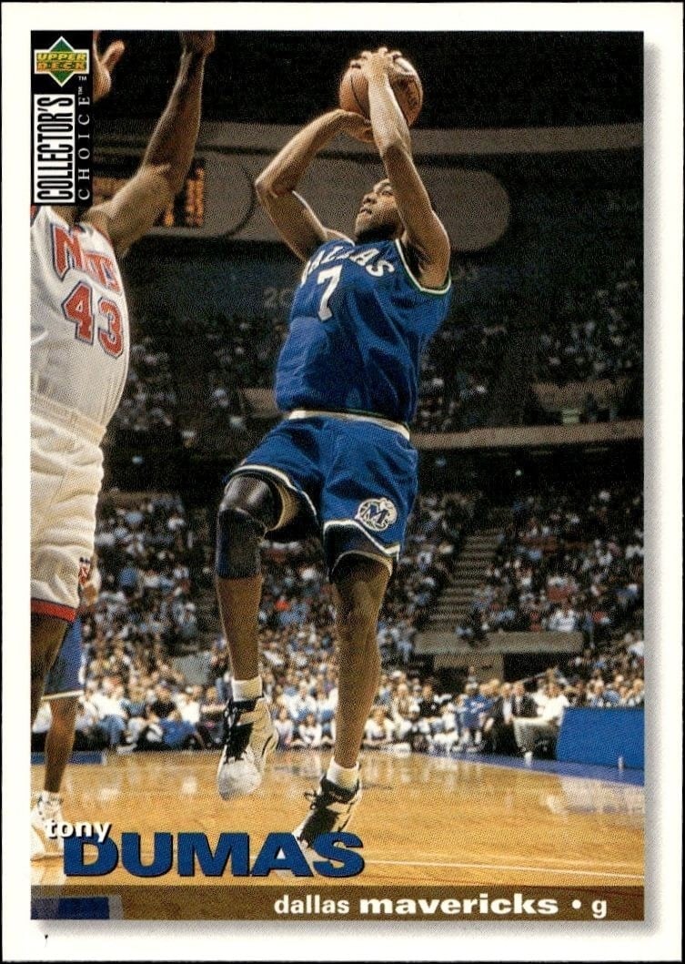 1995-96 Upper-Deck Collector's Choice Tony Dumas #83 trading card