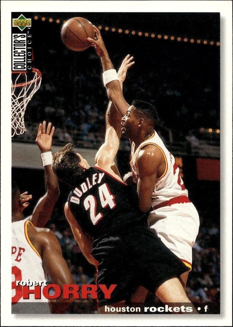 1995-96 Upper-Deck Collector's Choice Robert Horry #86 trading card
