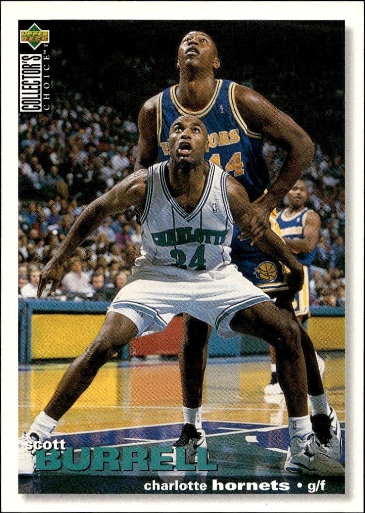 1995-96 Upper-Deck Collector's Choice Scott Burrell #63 trading card