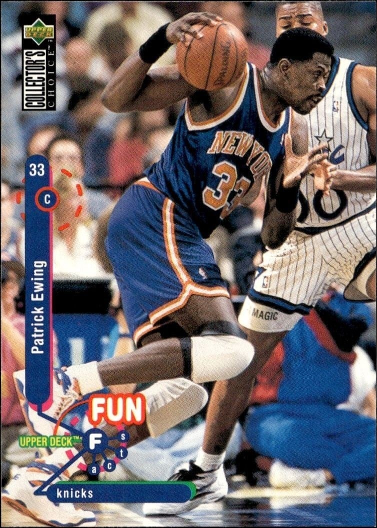 1995-96 Upper-Deck Collector's Choice Patrick Ewing #183 trading card