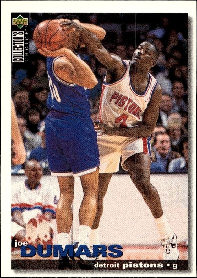1995-96 Upper-Deck Collector's Choice Joe Dumars #4 trading card