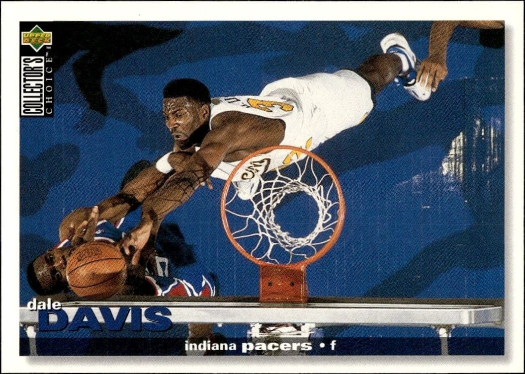 1995-96 Upper-Deck Collector's Choice Dale Davis #64 trading card