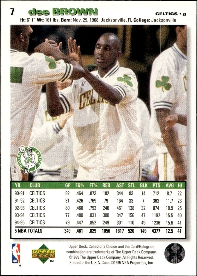 Dee Brown - Back