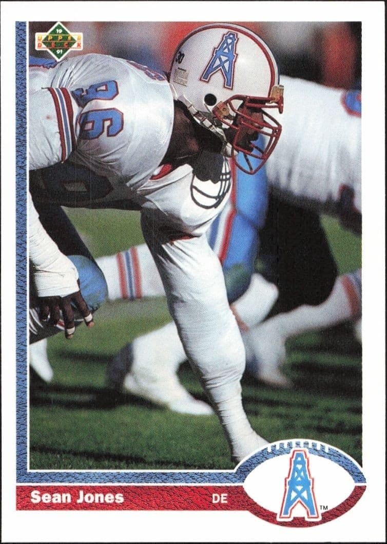 1991 Upper-Deck Sean Jones #314 trading card