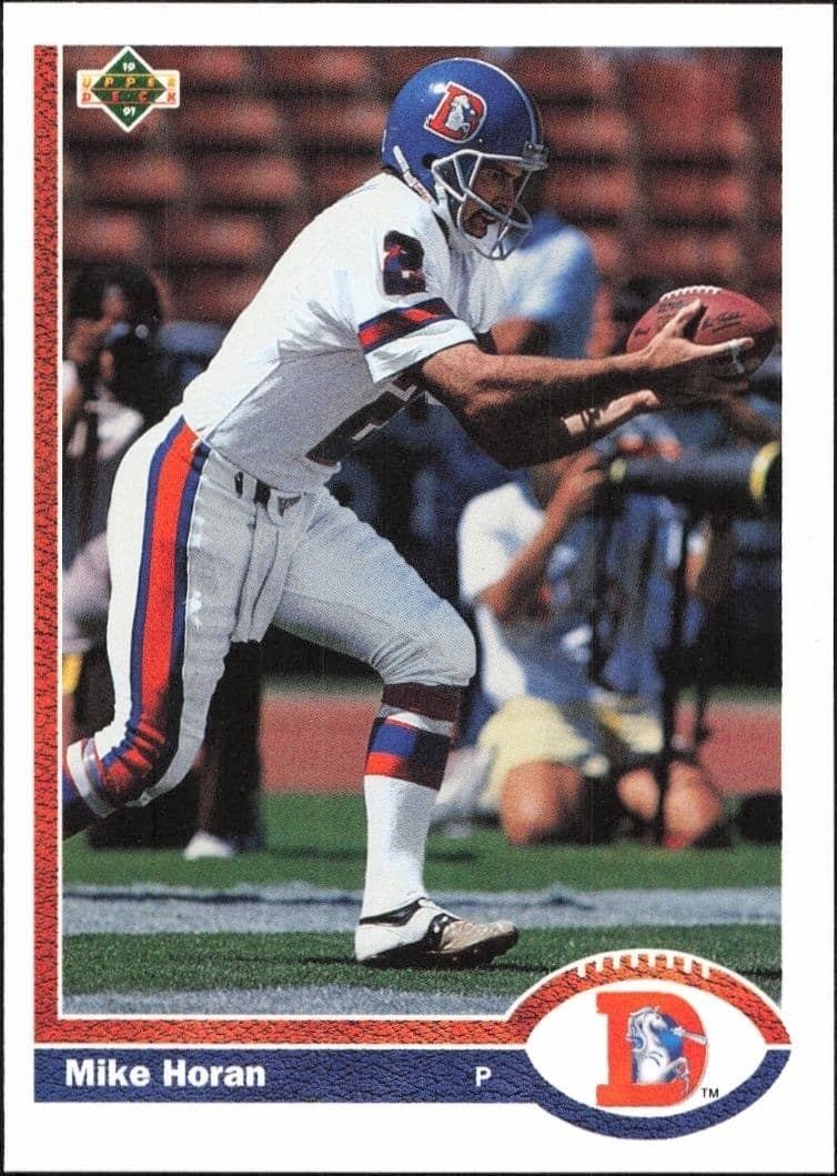 1991 Upper-Deck Mike Horan #313 trading card