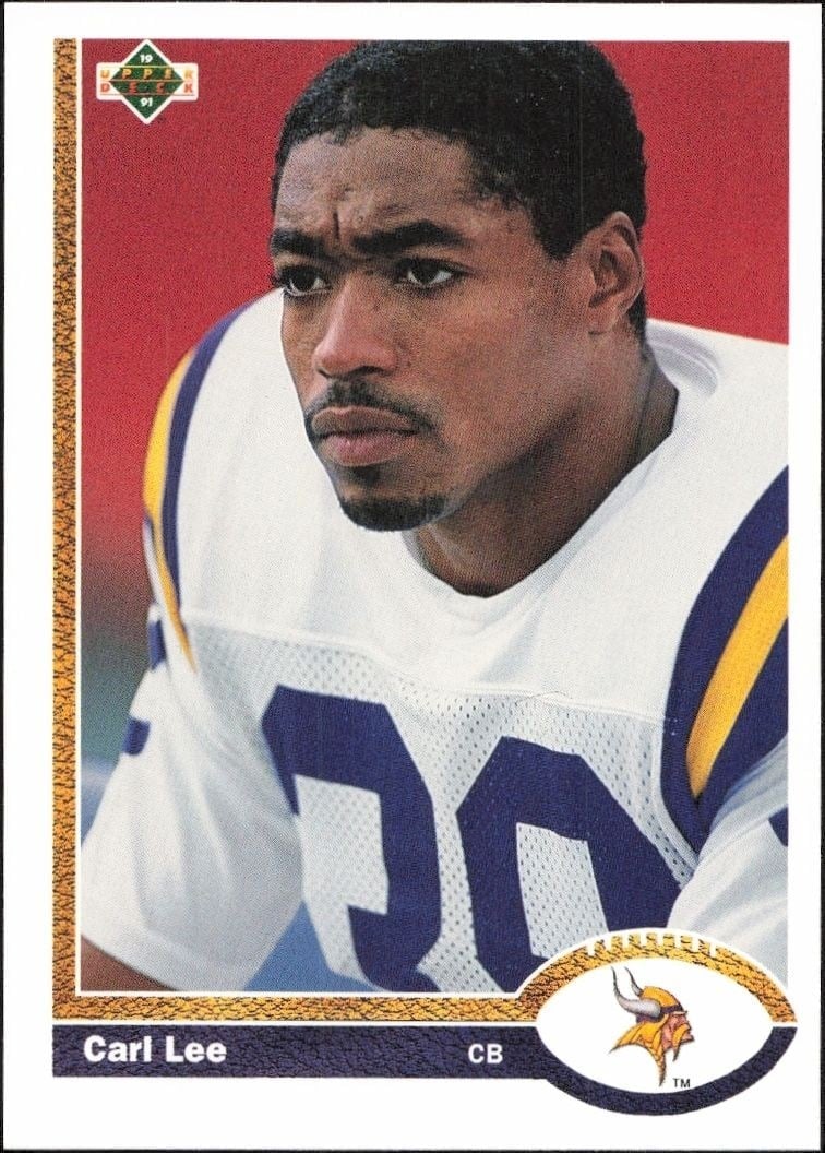 1991 Upper-Deck Carl Lee #326 trading card