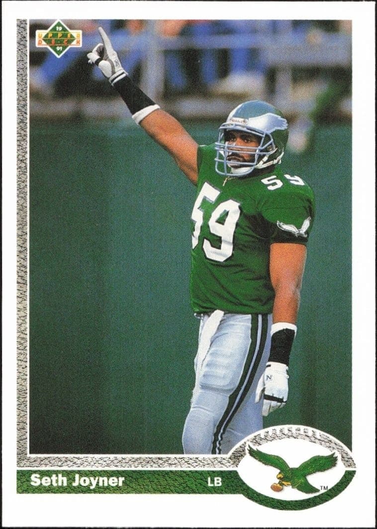 1991 Upper-Deck Seth Joyner #284 trading card