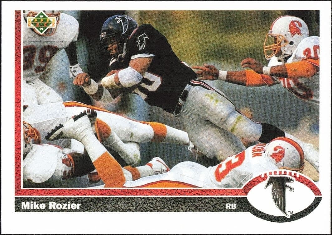 1991 Upper-Deck Mike Rozier #283 trading card